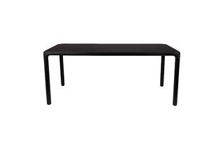 Storm black wooden table 180X90