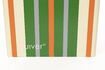 Miniature Striped green polypropylene plastic cooler Be Wine Stripes 6