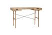 Miniature Studio light oak veneer desk 1