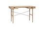 Miniature Studio light oak veneer desk Clipped