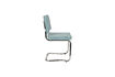 Miniaturansicht Stuhl aus blauem Stoff Ridge Kink Rib 15