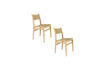 Miniaturansicht Stuhl aus Holz beige Cecile 9