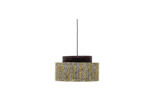 Suspension Caubous en soie jaune