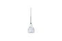 Miniature Suspension D14,5xH21,5 cm en grès blanc Elga Détouré