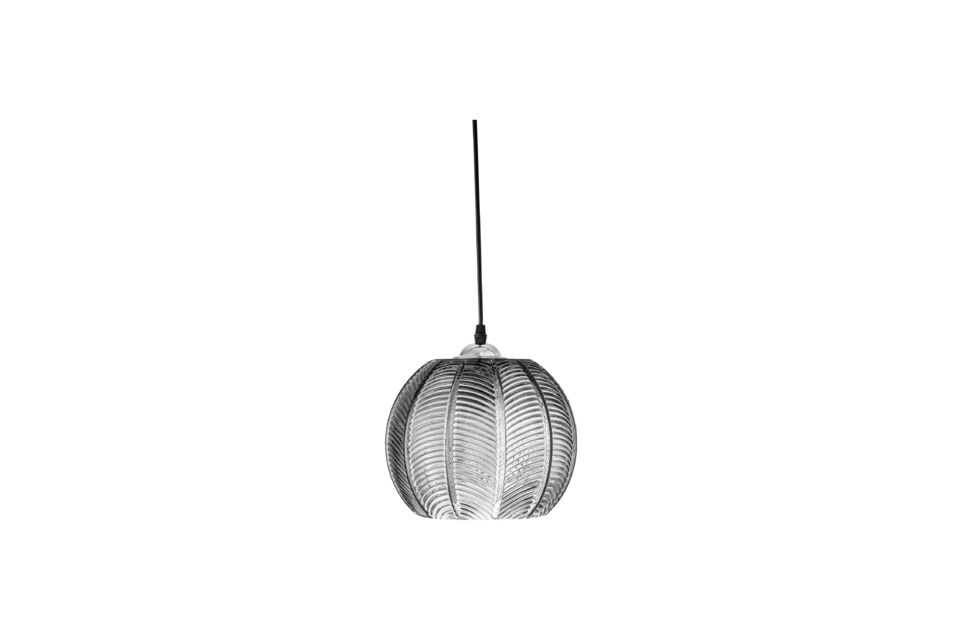 Suspension D22xH20 cm en verre gris Adar Bloomingville