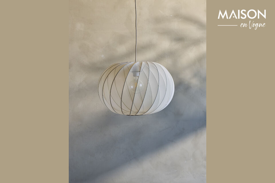 Suspension D50xH35 cm en polyester naturel Piola - 3
