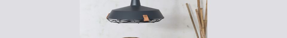 Mise en avant matière Suspension Dek 40 Anthracite