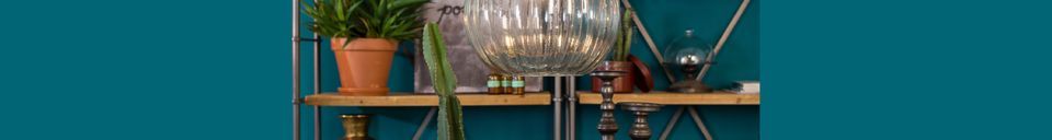 Mise en avant matière Suspension Drop Glass