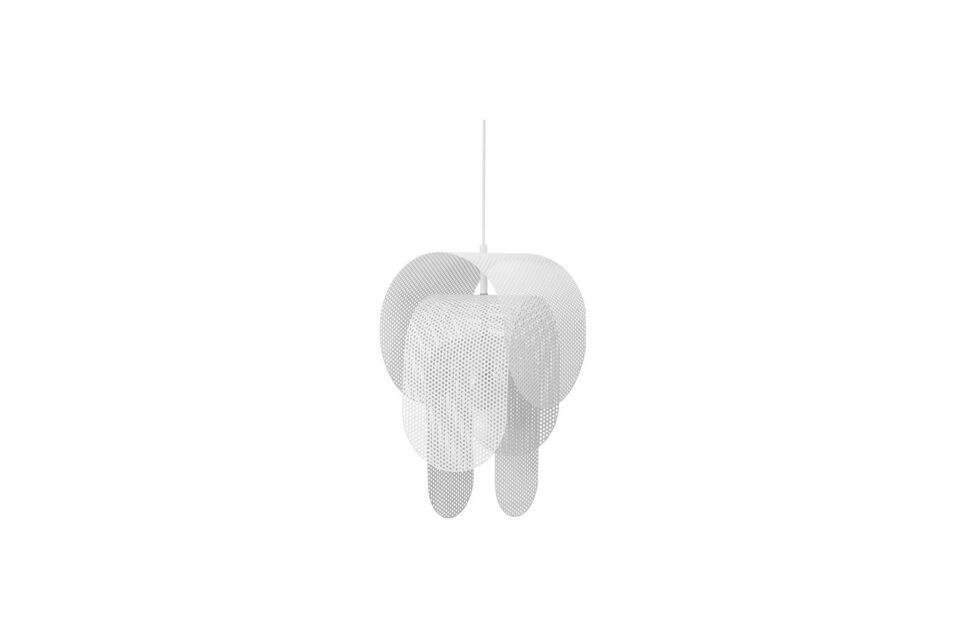 Lampe sculpturale perforée, relaxante et chaleureuse