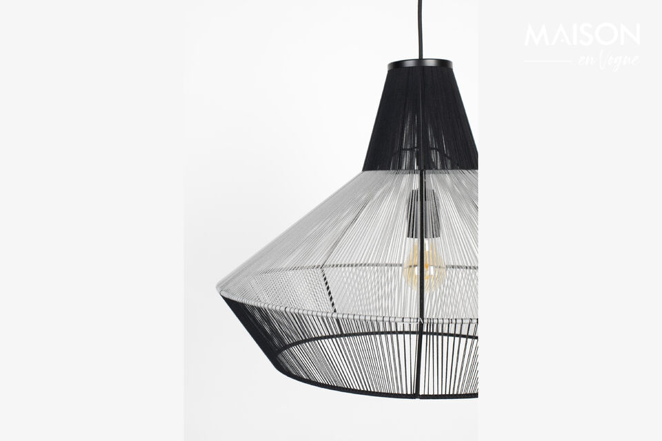 Suspension en coton gris Fairy - 9