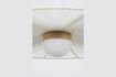 Miniature Suspension en fer beige Belle Pendant 4