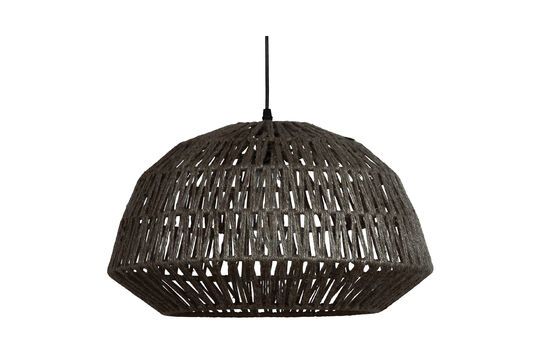 Suspension en jute noir Kace