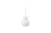 Miniature Suspension en papier blanc Bubble Puff 1