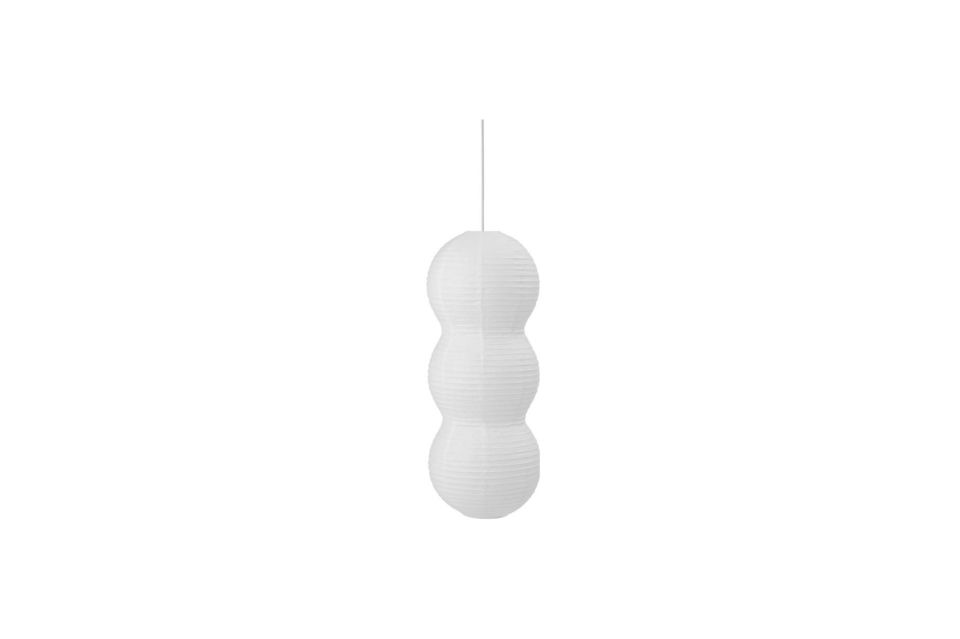 Suspension en papier blanc Multi Puff Normann Copenhagen