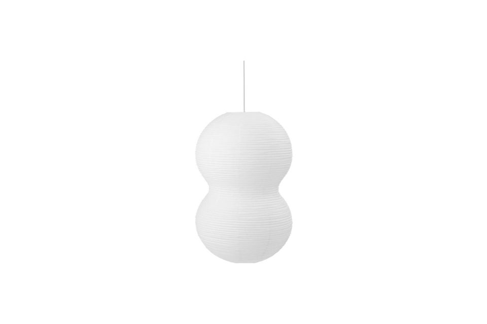 Suspension en papier blanc Twist Puff Normann Copenhagen