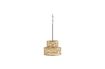 Miniature Suspension en rotin beige Doubla 1