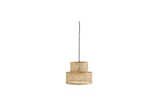 Suspension en rotin beige Doubla