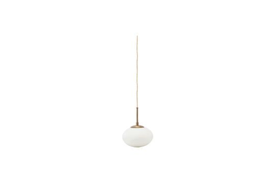 Suspension en verre blanc Opal
