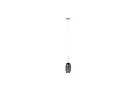 Suspension en verre gris Lauren