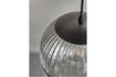 Miniature Suspension en verre gris Sybia 5