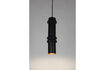 Miniature Suspension L en fer noir Duct 2