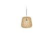 Miniature Suspension lampe en bambou beige Moza 2