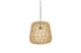 Miniature Suspension lampe en bambou beige Moza Détouré