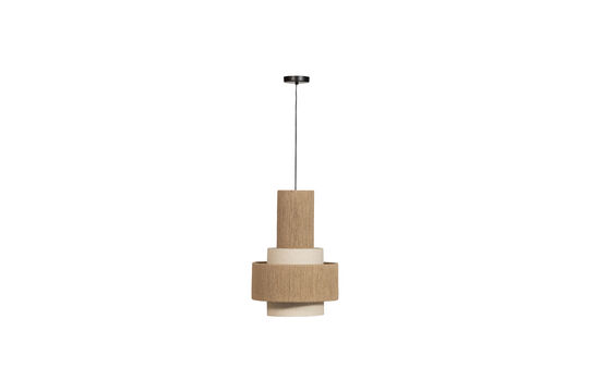 Voir la fiche produit suspension Ø38 cm Corde Naturelle Pelle Suspension Ø38 cm Corde Naturelle Pelle
