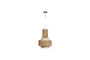 Miniature Suspension Ø38 cm Corde Naturelle Pelle Détouré