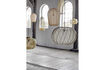 Miniature Suspension Ø42x50 cm en polyester naturel Naluna 5