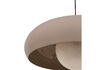 Miniature Suspension ronde métal sable brillant TIVO 3
