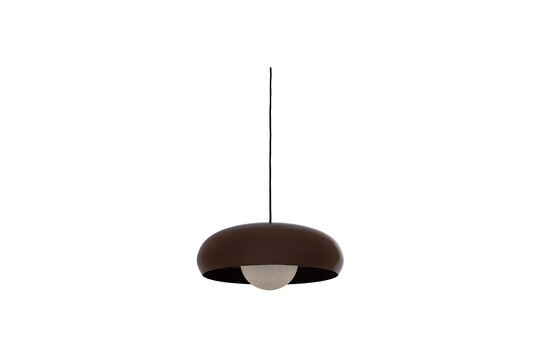 Voir la fiche produit suspension ronde Ø40 cm métal marron brillant Tivo Suspension ronde Ø40 cm métal marron brillant Tivo