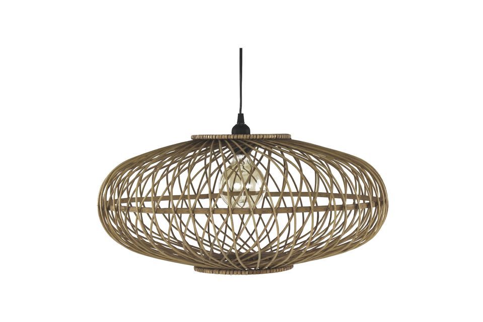 Suspension Tao en bambou Pomax