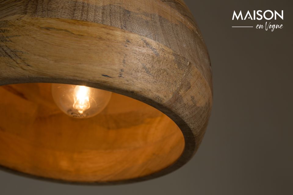 Un luminaire artisanal naturel et unique