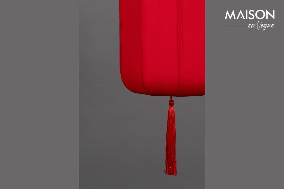 Une jolie touche exotique qui rappelle les anciens lampions chinois