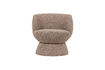 Miniature Swivel armchair brown melange SHUFFLE 3