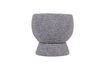 Miniature Swivel armchair grey melange Shuffle 5