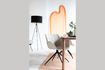 Miniature Swivel armchair in beige fabric Doulton 3
