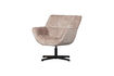Miniature Swivel armchair taupe WIBO 1