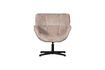 Miniature Swivel armchair taupe WIBO 4