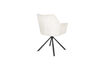 Miniature Swivel dining chair beige Kodak 4