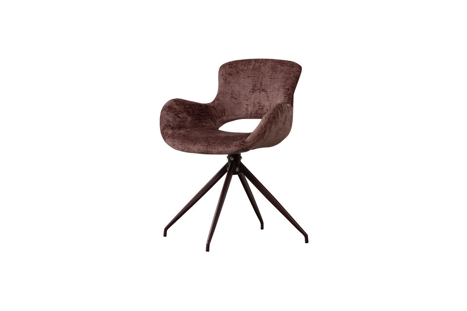 A comfortable dining chair with a swivel function to further enhance your seating comfort