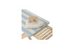 Miniatura Tabla de planchar y plancha de juguete de MDF azul Sande 8