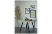 Miniature Table 199x90 en chêne massif beige pied carré Tablo 3