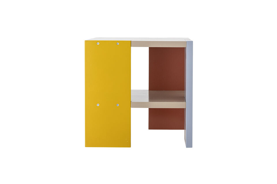 Table 35x35 cm en MDF multicolore Coloria - 8