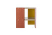 Miniature Table 35x35 cm in Multicolored MDF Coloria 9