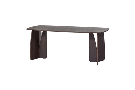Voir la fiche produit table à manger 180x100 cm chêne Mystic Brown VEERE Table à manger 180x100 cm chêne Mystic Brown VEERE
