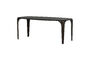 Miniature Table à manger 190x95 cm bois de manguier marron foncé Fiore Détouré
