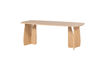 Miniature Table à manger 200x100 cm chêne naturel Veere 1