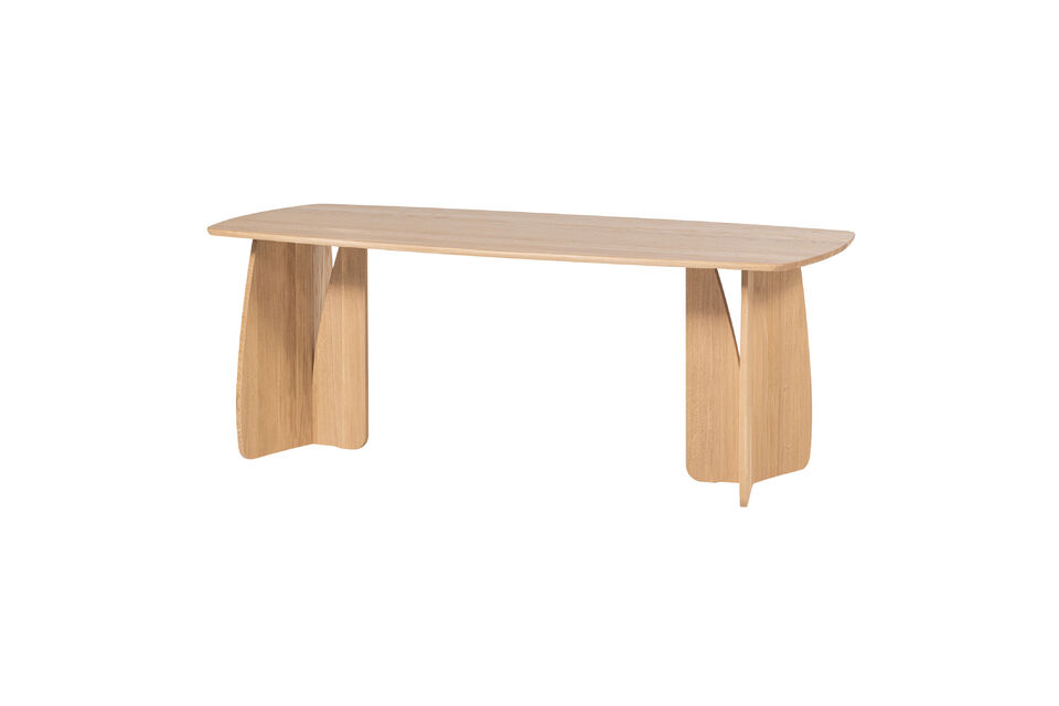 Table à manger 200x100 cm chêne naturel Veere Woood
